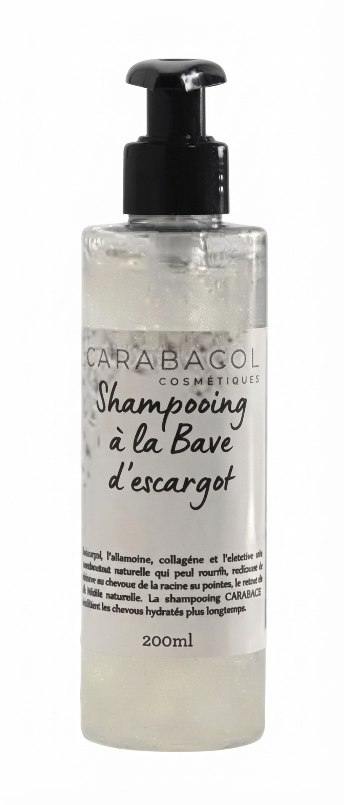 Shampoing bave d'escargot